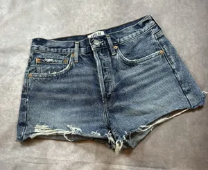 Agolde‎ Parker Vintage Cut Off Short in Swapmeet Women's Sz 26 / A026-811 thumbnail 1