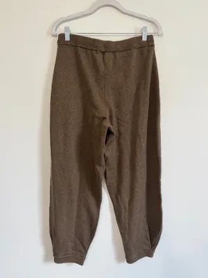 Free People Beach Barrel Jogger Sweatpants Size Small Brown Oversized Fall Boho thumbnail 5