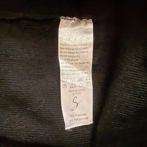 Silk & Salt Black Wide Leg Pants - S thumbnail 3