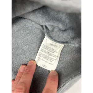 Under Armour Womens Project Rock Taped Fleece Gray S Sweatshirt 1346014-035 thumbnail 5