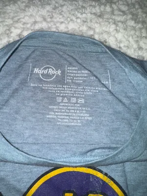 Hard rock shirt thumbnail 3