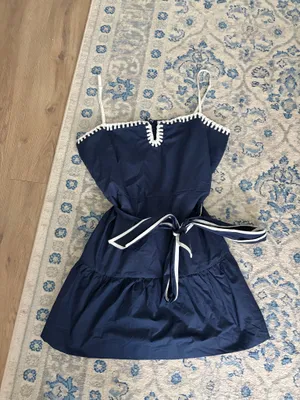 These Three Boutique Navy Dress thumbnail 3