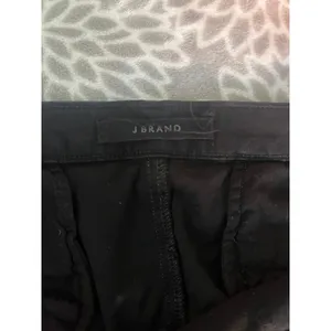 J Brand Black Jogger Pants size 30 Ankle Zip Gorpcore Chic Moto Edgy Streetwear thumbnail 2
