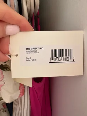 The GREAT. NWT pink/fuchsia formal maxi dress thumbnail 6