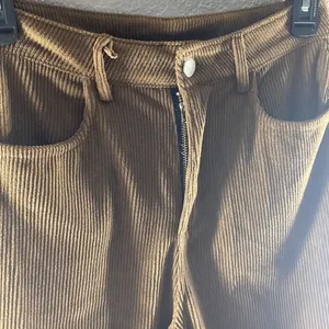 Yesstyle Dark Chocolate Brown Wide Leg Corduroy Pants thumbnail 7