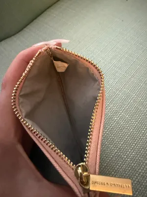 Estella Bartlett Pink Vegan Leather Card Purse thumbnail 5