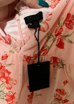 NBD NWT Revolve Oslo Mini Dress In Garden Floral thumbnail 6