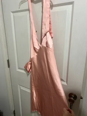 Pink altard state dress halter thumbnail 2