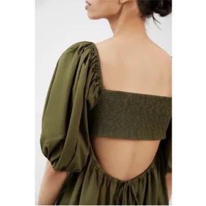 Sachin + Babi puff sleeve mini dress‎ size medium thumbnail 2