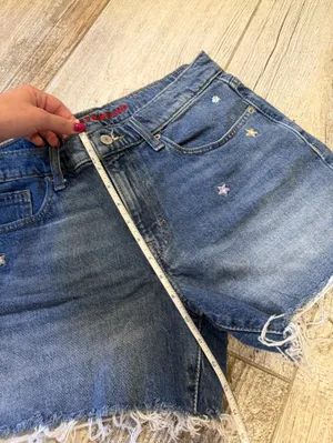 Lucky Brand Floral Embroidered Denim Shorts thumbnail 5