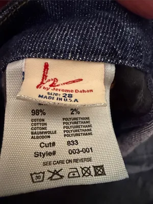 Citizens of Humanity Jeans Faye 003 Low Waist Full Leg Stretch USA Size 28‎ thumbnail 7