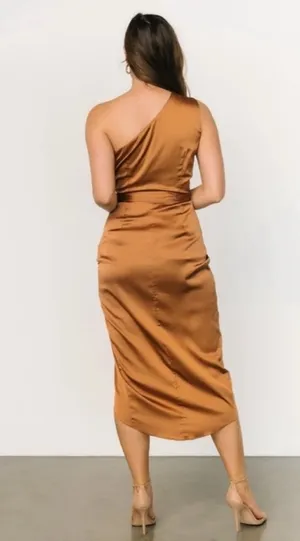 Baltic Born Midi Satin Dress thumbnail 3