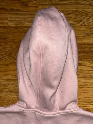 Under Armour Cold Gear Hoodie Women’s Size XL Loose Fit Pink Quilted Gray Logo thumbnail 8