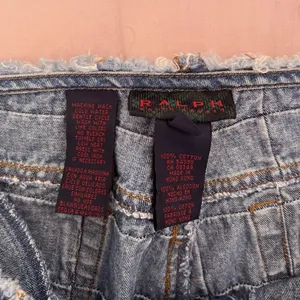 Ralph Lauren Blue Patchwork Grid-Textured Jeans thumbnail 3