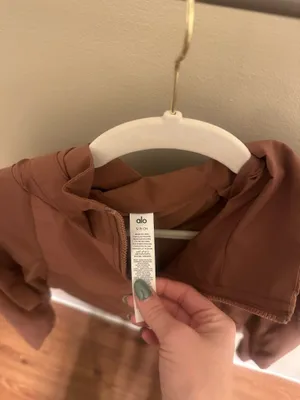 Alo Yoga Cropped Playmaker Jacket thumbnail 2