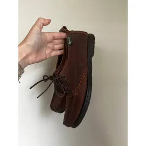 Eastland Brown Leather Boat Shoes size 8 Rugged Preppy Coastal Timeless Workwear thumbnail 4