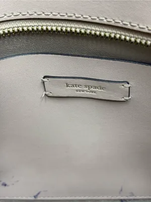 Kate Spade New York Scalloped Leather Satchel Crossbody Bag - Blush Pink thumbnail 3