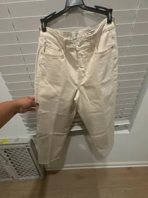 Wonderly Vintage Straight Jeans Size 10 R Off White thumbnail 8