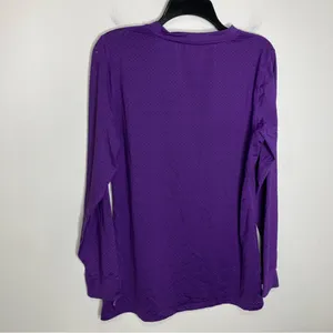 ZYIA active chill long sleeve shirt perforated stretchy material women’s size XL thumbnail 5