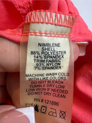 Title Nine Nimblene Coral Stretch Hiking Athletic Shorts Zip Pocket‎ Size12 thumbnail 11