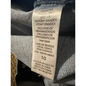 Democracy Ab Technology‎ Jeans Women's Size 10 thumbnail 8