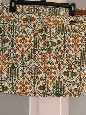 Free People x Wrangler Patterned Mini Skirt thumbnail 3
