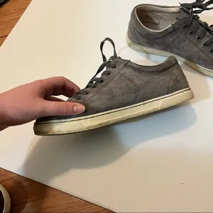 UGG Tomi Pewter Gray Suede Sneaker thumbnail 7