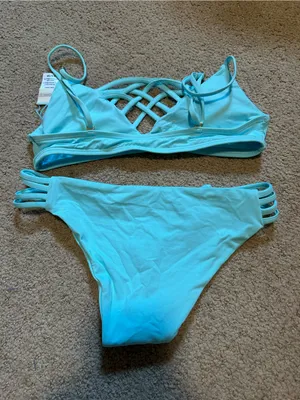 NWOT L*Space Jamie Low Down bikini set extra small thumbnail 4