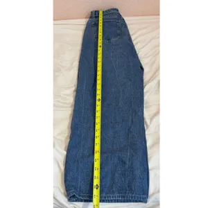 DAZY Blue High Waisted Wide-Leg Casual Jeans thumbnail 7