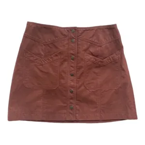 Free People “Come A Little Closer” A-line Mini Skirt Sz 12 thumbnail 3