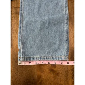 EUC‎ Womens Wrangler distressed high rise straight jeans size 30x28 thumbnail 4