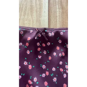 Wild Fable Ditsy Floral Mini Skirt Picot Trim‎ Bow Y2K Coquette M NWT thumbnail 3