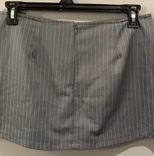 Princess Polly Can’t Sleep Skort Charcoal Stripe thumbnail 7