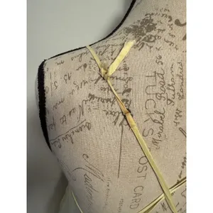 Victorias Secret Slip Dress Light Yellow Satin Cami Mini M flaw‎ thumbnail 4