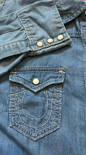 True Religion Denim Shirtdress S thumbnail 3
