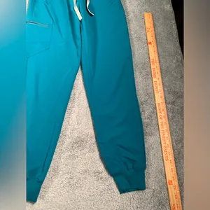 Figs Teal Jogger scrub pants with Drawstring XS thumbnail 7