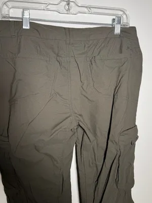 REI Womens 8 Olive Convertible Cargo Pants Outdoors Active thumbnail 5
