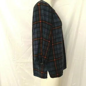 Skies are Blue Womens Popover Shirt Top‎ Blouse thumbnail 2
