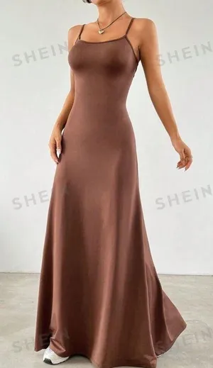 SheIn Floor Length Dress thumbnail 1