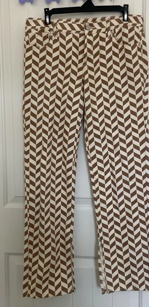 EUC | Pacsun women’s low rise straight patterned jeans — size‎ 26 thumbnail 1