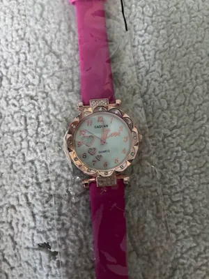 Cadvan Stylish Pink Women's Fashion Watch with Heart Dial thumbnail 2