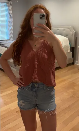Pink Aerie Tank Top thumbnail 1