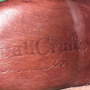 QualiCraft Brown Leather Mules Size 7 B thumbnail 7