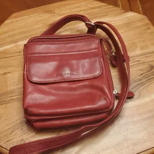 Fossil Genuine Leather Crossbody Bag thumbnail 4