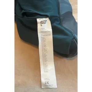 Fabletics Blue Camo Crossback Sports Bra High Neck 2X thumbnail 7