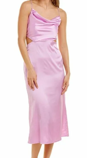 Destinaire Lavender Midi Dress, Medium, NWT thumbnail 1