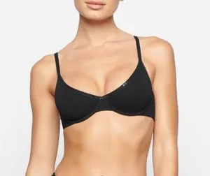 SKIMS Underwire Logo Bra thumbnail 1