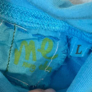 Fresh‎ Produce Mary Ellen ME Blue Wide Leg Lounge Pants Large Rayon Lycra USA thumbnail 4