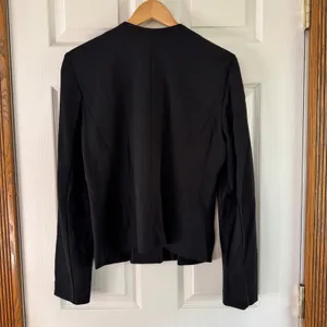 Alice Hope Moto Jacket Black Zip Up Blazer Career Office Fitted‎ Size M thumbnail 6