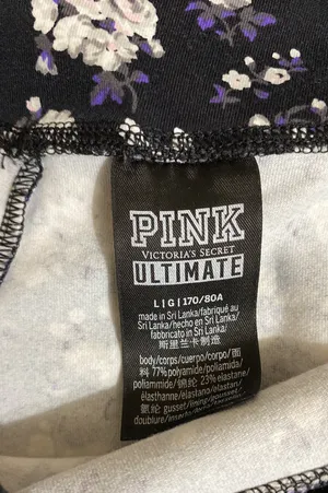 Victoria's Secret PINK Ultimate Leggings, Floral, L thumbnail 3